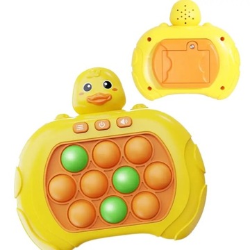 GRA POP IT FAST PUSH ANTYSTRESOWA ZRĘCZNOŚCIOWA BĄBELKI ELEKTRYCZNA KONSOLA