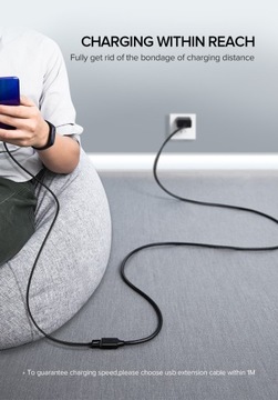 UGREEN 1,5 м удлинительный кабель USB 3.0 5 Гбит/с