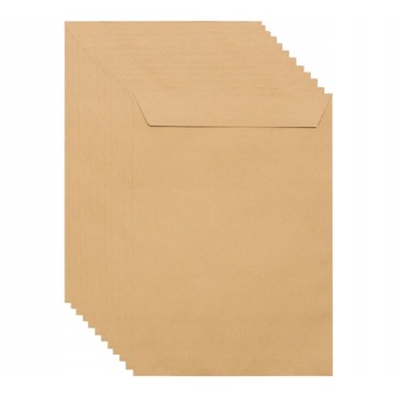 Koperta bez okienka 25x35,3 cm B4 10 sztuk 130g/m2