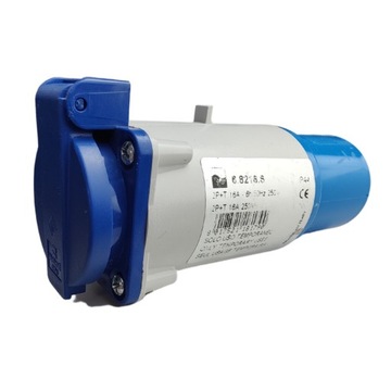 Кемпинговый адаптер CEE розетка 16А 250В Schuko