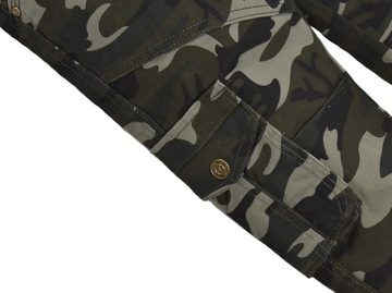 PERFECT Новые утепленные брюки-карго с камуфляжным принтом — 146