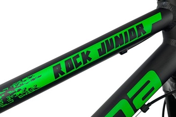 Молодежный велосипед INDIANA Rock Jr 24 дюйма, черный