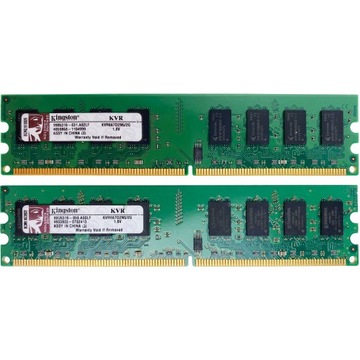 4GB (2X 2) 667 KINGSTON 100% OK < qS