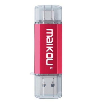 Флэш-накопитель USB 3.0 «3-в-1» емкостью 64 ГБ с USB Type-C