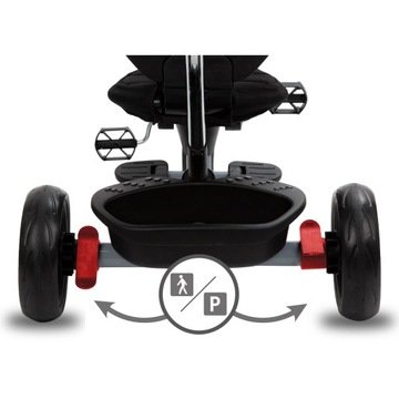 Трехколесный велосипед AXEL Titanium Grey - Kidwell