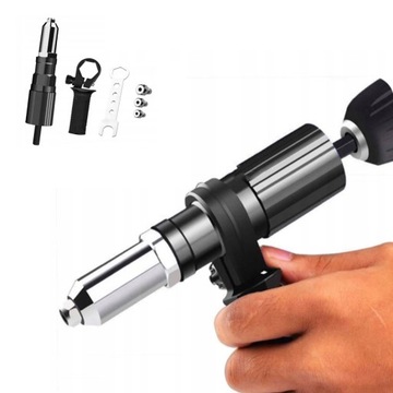 Nitownica Do Nitów Na Wkrętarkę Adapter Przystawka