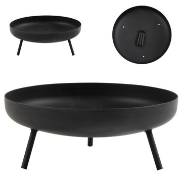 МЕТАЛЛИЧЕСКАЯ САДОВАЯ ПЕЧЬ ДЛЯ ЧЕРНОЙ ОКРАШЕННОЙ CAPRI CAPRI 40 СМ