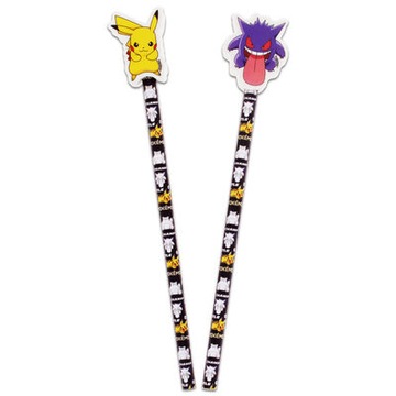 POKEMON ołówek 2szt + gumka 2szt ZESTAW PIKACHU