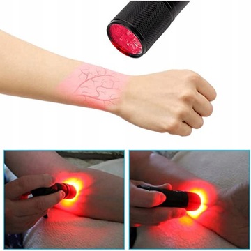 Портативный видоискатель с инфракрасным детектором вен