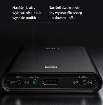 Портативный HI-FI усилитель для наушников FiiO Q3