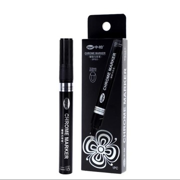 Marker Markery Pisak chromowy z efektem lustra