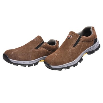 Safety work shoes Hiker Tan Men's cap