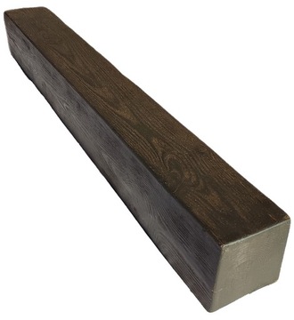 Belka Rustykalna Modern, Belka sufitowa 12x12 cm 2m ,3m, 4m - wenge