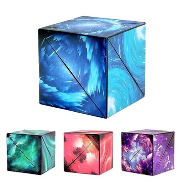 ВОЛШЕБНЫЙ АНТИСТРЕССОВЫЙ КУБ ВОЛШЕБНЫЙ КУБ МАГНИТНЫЙ 3D ЛОГИЧЕСКИЙ ПАЗЛ