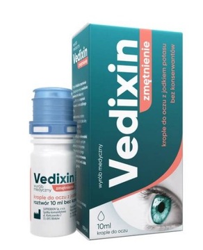 VEDIXIN ZMĘTNIENIE krople do oczu, 10 ml