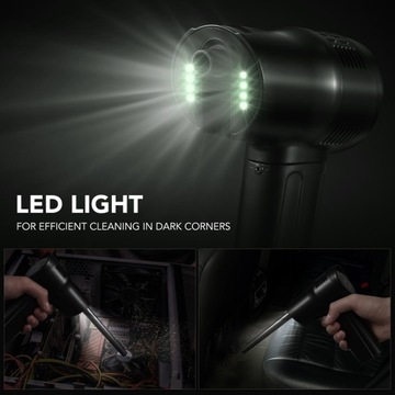 Компьютерный пылесос Air Duster TOP-PC с воздуходувкой