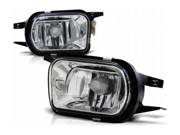 HALOGEN MERCEDES W203 00-04 / SLK R170 CLEAR ČERVENÁ DEPO