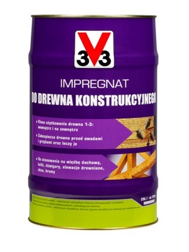 V33 Impregnat do drewna grzybobójczy bezbarwny 25L