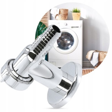 СИФОН ДЛЯ СТИРАЛЬНОЙ МАШИНЫ, НАВЕРХНОСТНЫЙ, ХРОМИРОВАННЫЙ, 32мм, СЛИВ, ХРОМ, СТИРАЛЬНЫЕ МАШИНЫ ПОСУДОМОЕЧНЫЕ МАШИНЫ