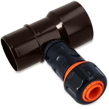 ДОЖДЕВОЙ УБОРНИК 90 ММ ДОЖДЕВОЙ СБОРНИК ЖЕЛОБ ВОССТАНОВЛЕНИЯ КОРИЧНЕВЫЙ X5