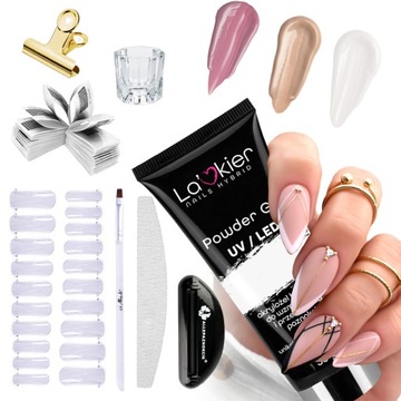 Набор ACRYL GEL гель-лак CLEAR 30 мл