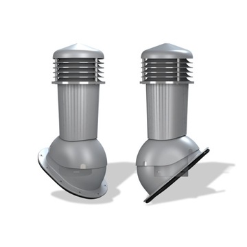 Вентиляционный дымоход 125 НОРМАЛЬНЫЙ для ЛИСТОВОГО МЕТАЛЛА