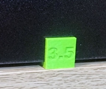 Dystanse do regulacji frontów 3,5mm szczelina 4szt