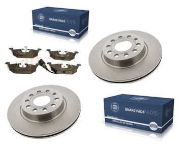 TARCZE 280mm KLOCKI przód VW GOLF V 5 VI 6 OCTAVIA II 2 AUDI SEAT