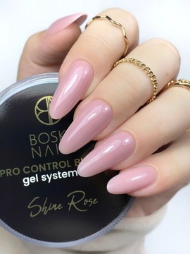 DIVINE NAILS BUILDING GEL строительный SHINE ROSE 15мл