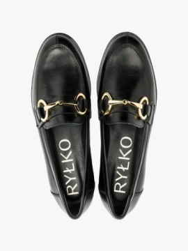МОКАСИНЫ RYŁKO ЧЕРНЫЕ K2R32___ _313 36