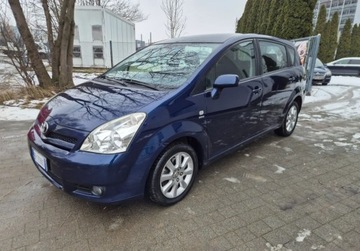 Toyota Corolla Verso E120 1.8 VVT-i 135KM 2004 Toyota Corolla Verso 1.8 benzyna z Wloch Bez rdzy Zadbana 1.8 Benzyna