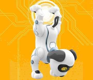 ИНТЕРАКТИВНАЯ РОБО-СОБАКА С ДИСТАНЦИОННЫМ УПРАВЛЕНИЕМ ГОЛОСОМ СОБАКА ТАНЦУЕТ ПРОГУЛЯЕТ + ДИСТАНЦИОННОЕ УПРАВЛЕНИЕ