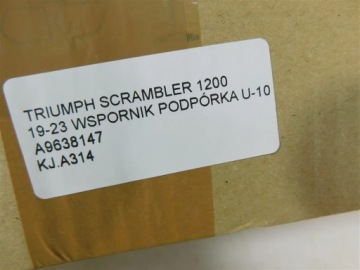 ПЕРЕДНИЙ РУЛЬ TRIUMPH SCRAMBLER 1200 19-23 ОПОРНЫЙ КРОНШТЕЙН U-10 A96381