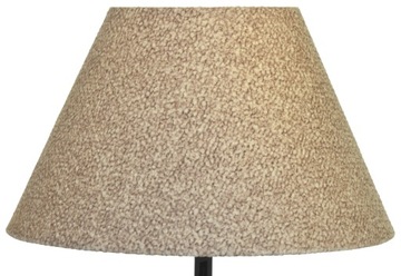 Abażur Do Lampy Klosz Stożek Nowoczesny E27 Beżowy Bąble 20x40 H22 AREZZO