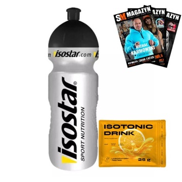 ISOSTAR BIDON 650ml ROWEROWY NA WODĘ NAPÓJ BUTELKA
