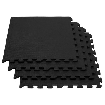 4x КОВРИК-ПАЗЗЛ ДЛЯ ЗАЩИТНОГО СНАРЯЖЕНИЯ ДЛЯ ФИТНЕС-УПРАЖНЕНИЙ 60x60x1,2 см