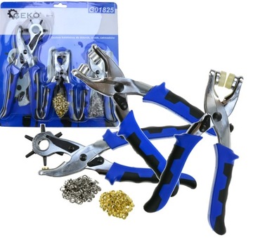 Набор для работы с кожей для изготовления петель, петель и кнопок G01825