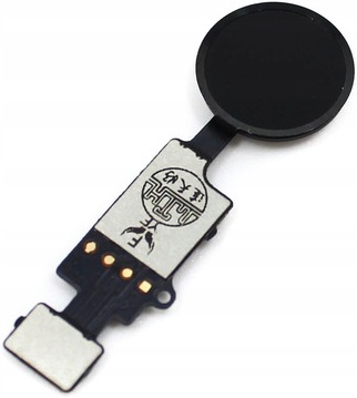 GUZIK ZŁĄCZE TAŚMA PRZYCISK HOME iPHONE 7 7+ 8 8+ DZIAŁA DZIAŁAJĄCY CZARNY