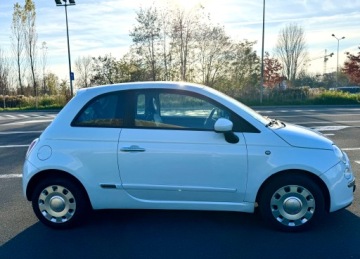 Fiat 500 II Hatchback 3d 1.2 69KM 2010 Fiat 500 1.2 Benzyna 69KM Niski przebieg 80tys. km, Klima, Przegląd do 2027, zdjęcie 1