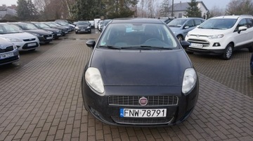 Fiat Punto Grande Punto Hatchback 5d 1.4 8v 77KM 2007 Fiat Punto zarejestrowany, ubezpieczony., zdjęcie 1