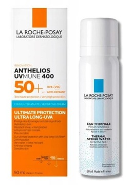 LA ROCHE-POSAY Anthelios ochronny KREM nawilżający SPF50+ na Słońce 50ml