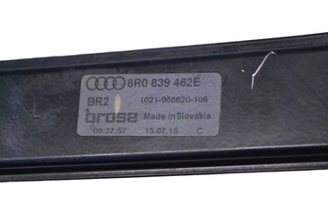 AUDI Q5 8R SQ5 TDI 2015 RHD ZADNÍ PRAVÉ DVEŘE ZVEDÁK OKNO