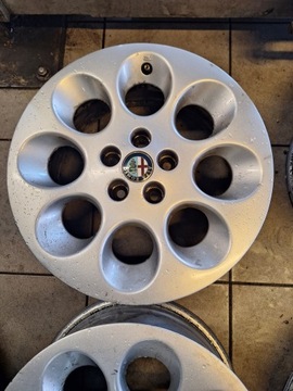 4× DISK HLINÍK ALFA ROMEO OE 6.5" X 15" 5X98