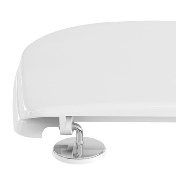 СИДЕНЬЕ ДЛЯ УНИТАЗА ROYAL, МЕТАЛЛИЧЕСКИЕ ПЕТЛИ, ПОЛИПРОПИЛЕН