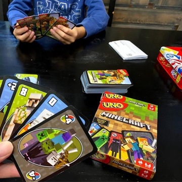 Карты Mattel UNO Minecraft