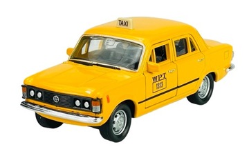 WELLY DUŻY FIAT 125p 1313 TAXI 1:34 PRL NOWY MODEL