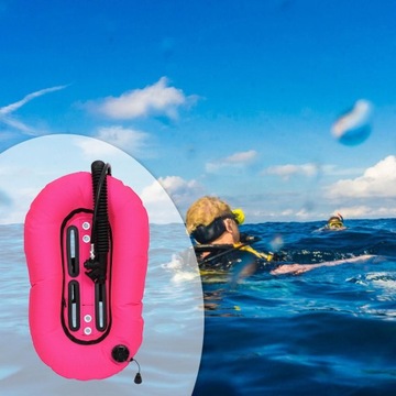 Водолазное устройство Donut Wing BCD с одним баком Плавучесть розового цвета