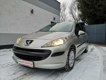 Peugeot 207 Hatchback 5d 1.4 16V 88KM 2007 Peugeot 207 1.4 16V 88KM Klimatyzacja Isofix