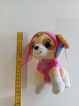 ПЛЮШЕВАЯ ИГРУШКА-МАСКОТ SKYE PAW PATROL 15 СМ TY Шапочка