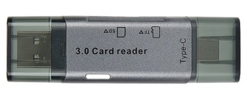 Устройство чтения карт памяти TF SD Type C USB 3.0 OTG